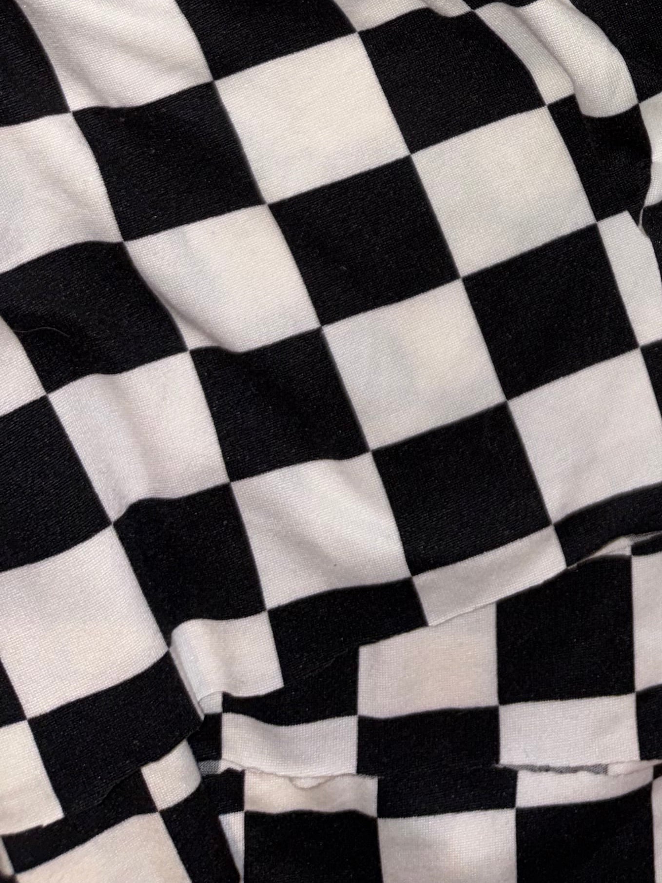 Black Checkered