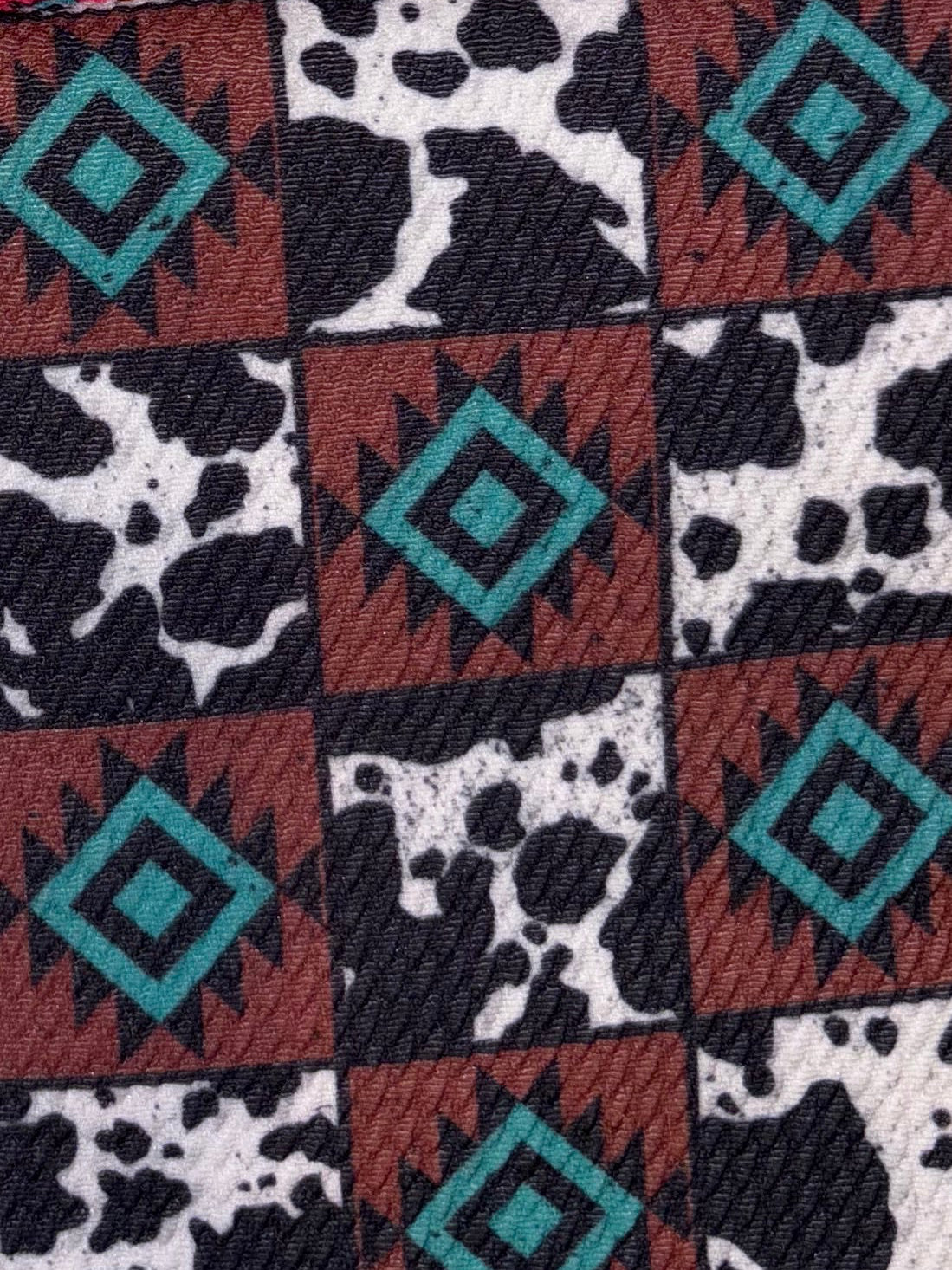 Western Cow Print
